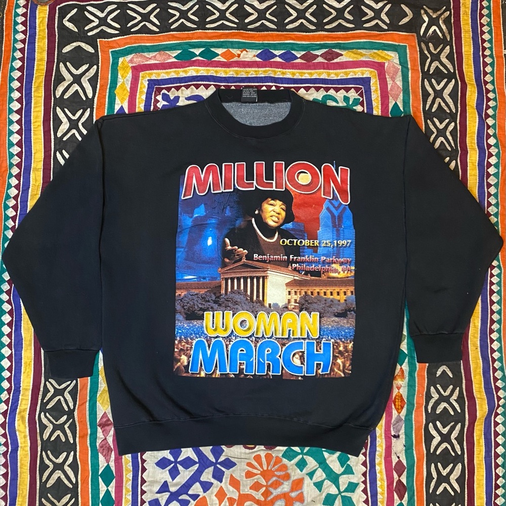 Vintage Million Woman March Sweatshirt
